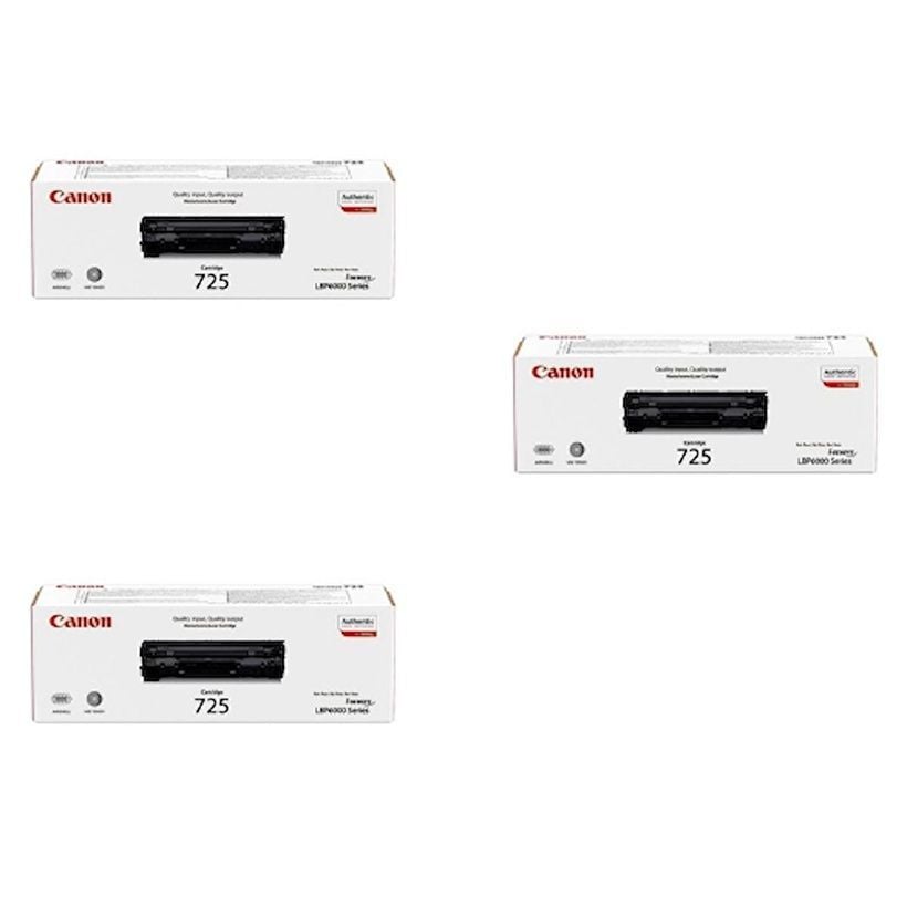 Canon CRG-725 Orjinal Toner 3'LÜ Avantaj Paket
