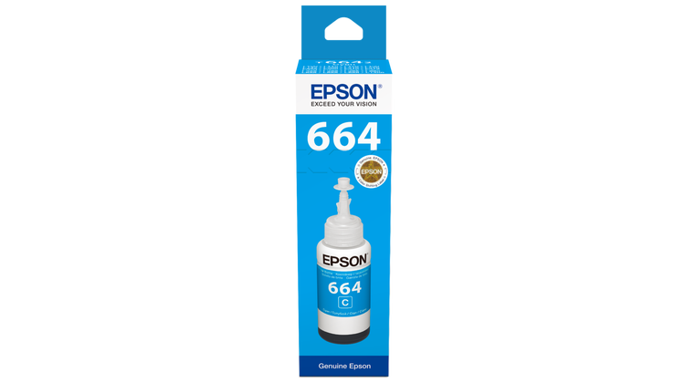 Epson T6642 Mavi Orjinal Mürekkep C13T66424A