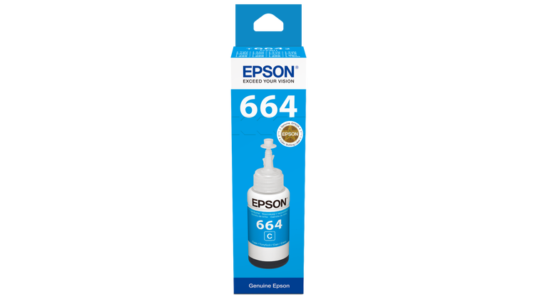 Epson T6642 Mavi Orjinal Mürekkep C13T66424A