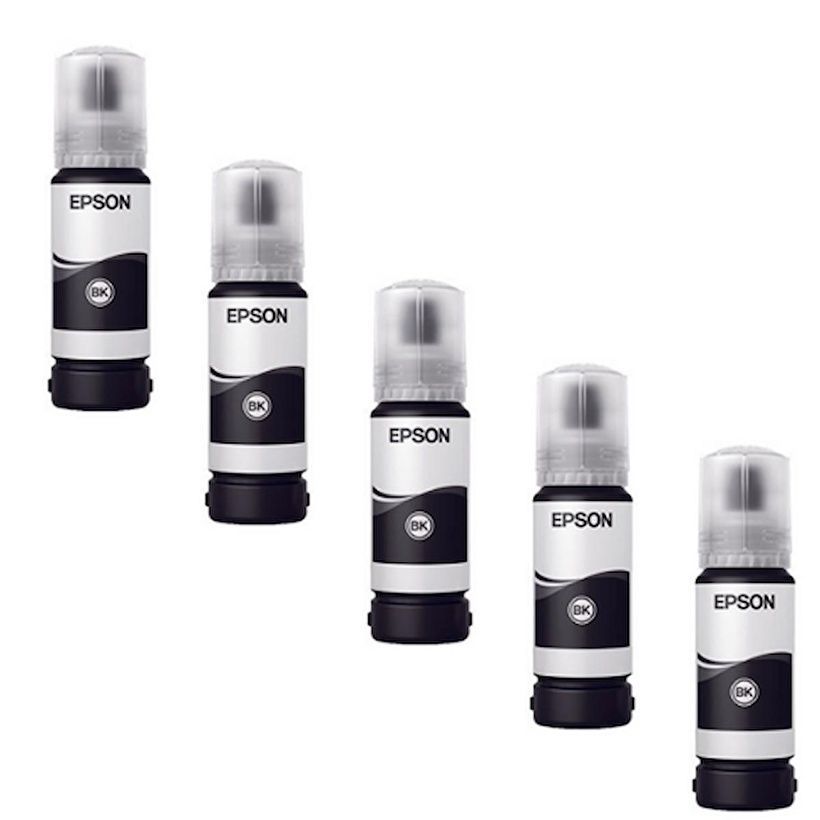 Epson 103 Siyah Orjinal Mürekkep 5'Lİ Avantaj Paket