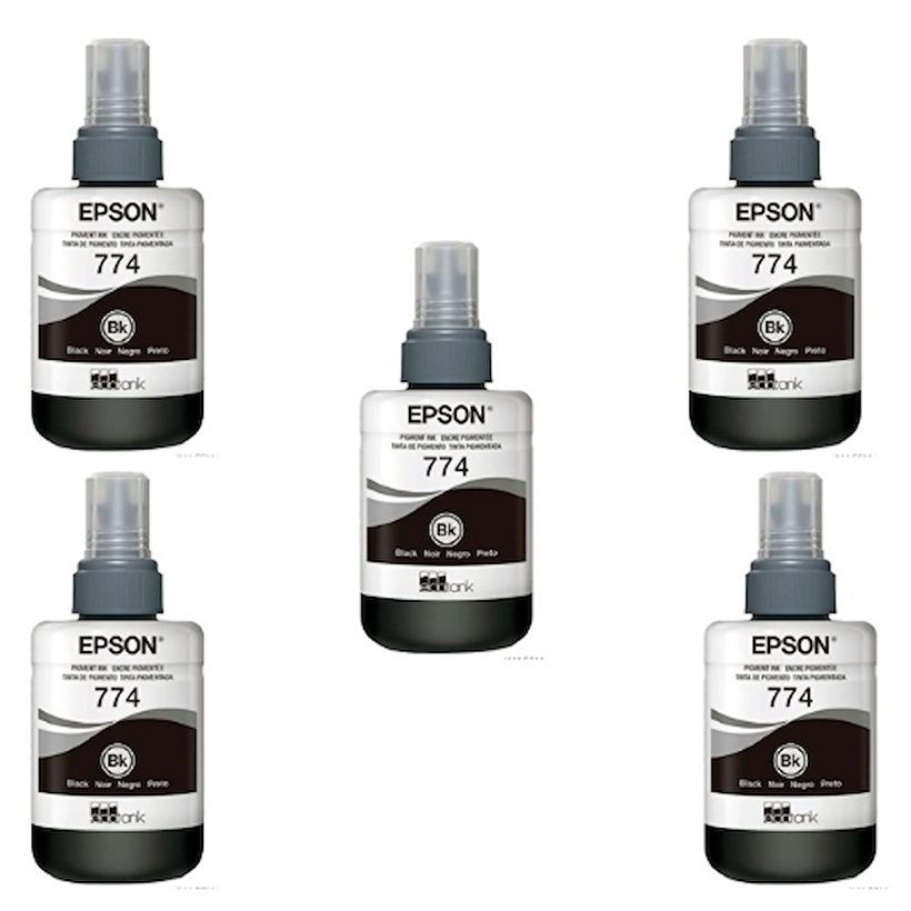 Epson T7741 Siyah Orjinal Mürekkep 5'Lİ Avantaj Paket