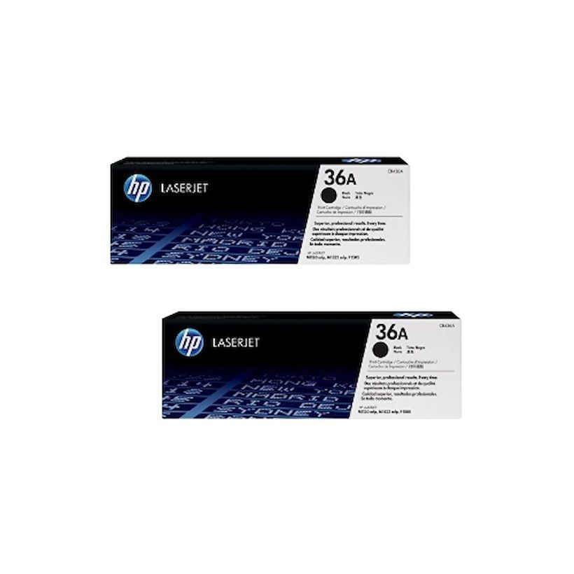 Hp (36A) CB436A Orjinal Toner 2'Lİ Avantaj Paket