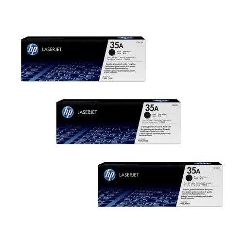 Hp (35A) CB435A Orjinal Toner 3'LÜ Avantaj Paket