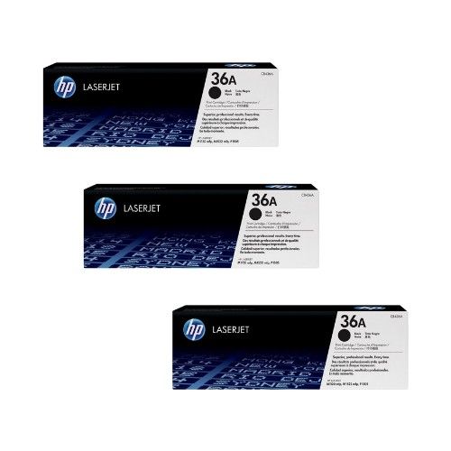 Hp (36A) CB436A Orjinal Toner 3'LÜ Avantaj Paket