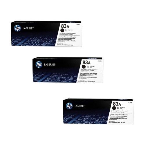 Hp (83A) CF283A Orjinal Toner 3'LÜ Avantaj Paket