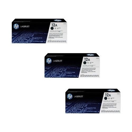 Hp (12A) Q2612A Orjinal Toner 3'LÜ Avantaj Paket