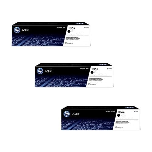 Hp (106A) W1106A Orjinal Toner 3'LÜ Avantaj Paket