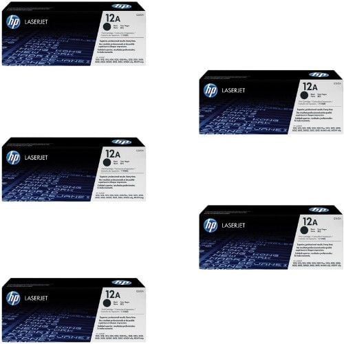 Hp (12A) Q2612A Orjinal Toner 5'Lİ Avantaj Paket