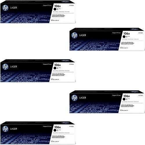 Hp (106A) W1106A Orjinal Toner 5'Lİ Avantaj Paket