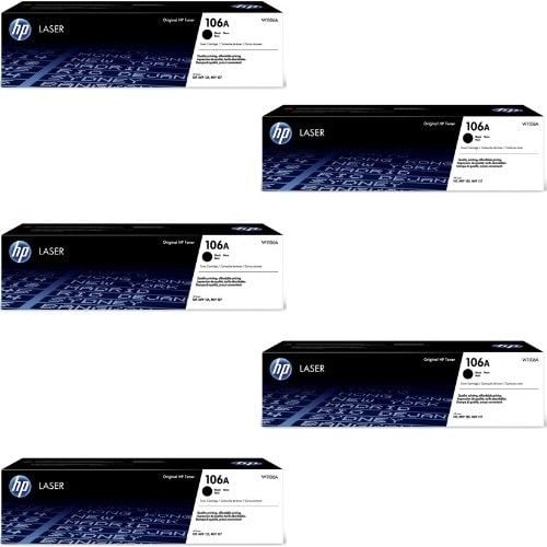 Hp (106A) W1106A Orjinal Toner 5'Lİ Avantaj Paket