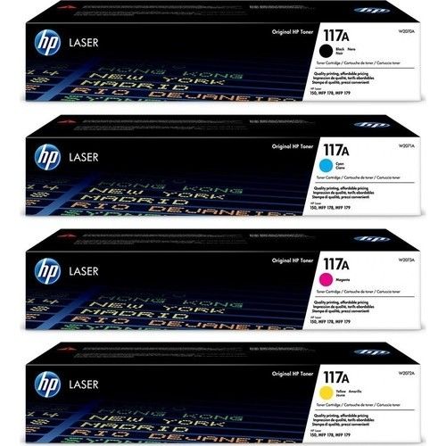 Hp (117A) W2070A / W2071A / W2072A / W2073A Orjinal Toner Takımı