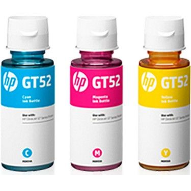 Hp GT52 Orjinal Mürekkep 3 Renk Avantaj Paket