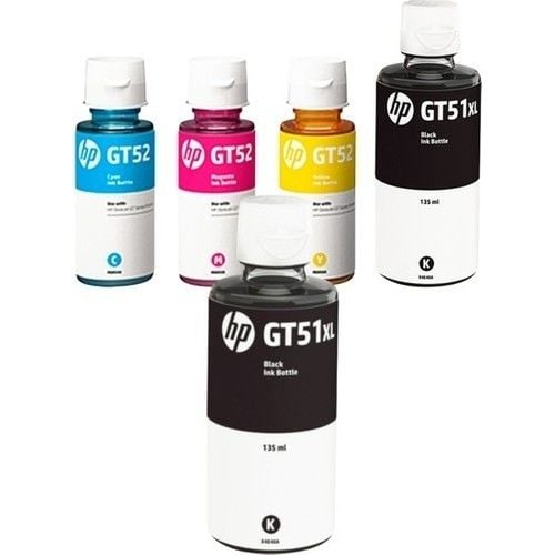 Hp GT51XL Orjinal Mürekkep Takımı +1 Siyah Hediyeli