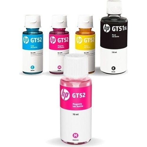 Hp GT51XL Orjinal Mürekkep Takımı +1 Kırmızı Hediyeli