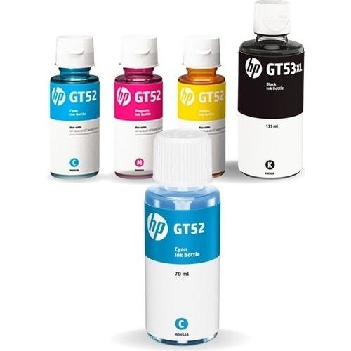 Hp GT53XL Orjinal Mürekkep Takımı +1 Mavi Hediyeli