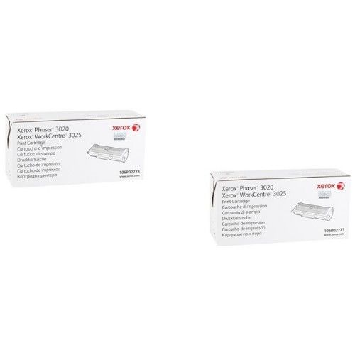 Xerox 3020/3025 Orjinal Toner 2'Lİ Avantaj Paket